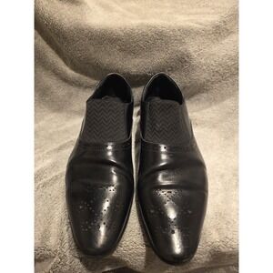 Stacy Adams Men's Valerian Medalian Black Loafers  Size 11